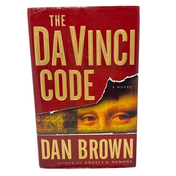 The Da Vinci Code By Dan Brown Hardcover Novel - Picture 1 of 4
